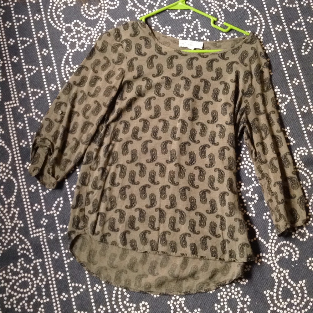 Paisley top